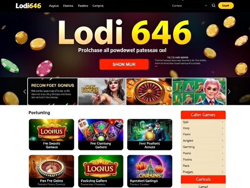 Welcome to lodi646.com, your trusted online gambling destination. Explore expert-recommended casino games, bonuses, and secure live betting. Start winning today!